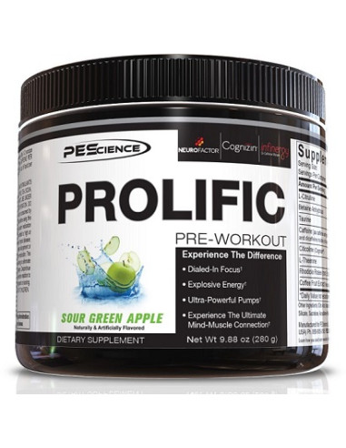 Prolific, Sour Green Apple - 280g | PEScience