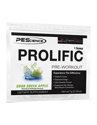 Prolific, Sour Green Apple - 7g (1 serving) |...