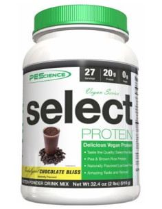 Select Protein Vegan Series, Peanut Butter Delight - 837g...