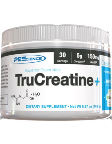 TruCreatine+ Powder, Unflavored - 161g | PEScience