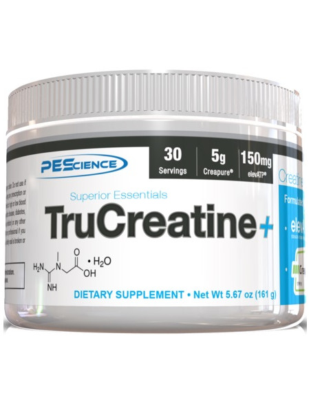 TruCreatine+ Powder, Unflavored - 161g | PEScience