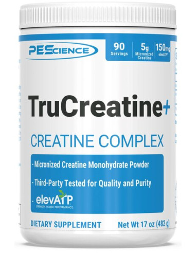 TruCreatine+ Powder, Unflavored - 482g | PEScience