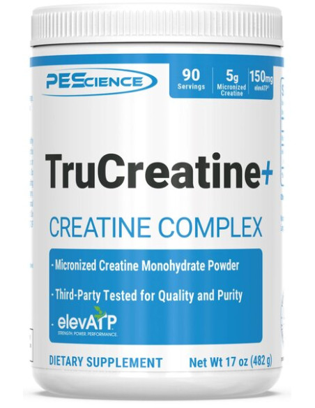 TruCreatine+ Powder, Unflavored - 482g | PEScience