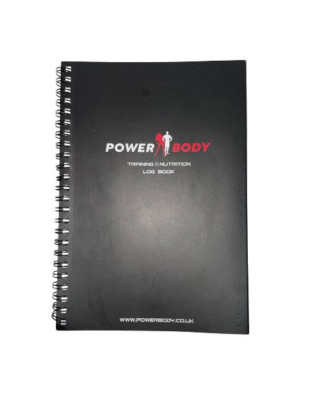 PowerBody Fitness & Nutrition Logbook - A5 - Fitness, Nutrition and Training Diary | Power Body Nutrition