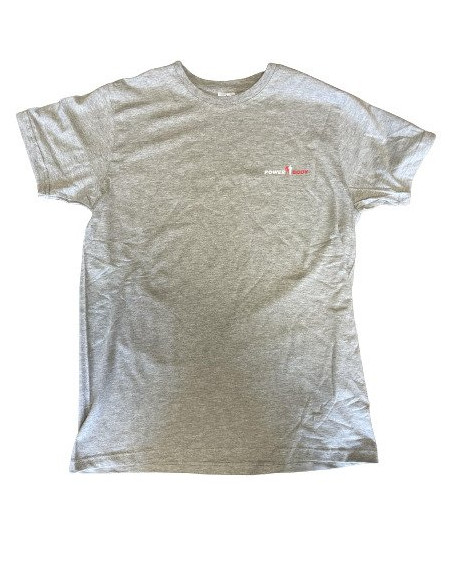 Powerbody T-Shirt, Grey - XX-Large | Power Body Nutrition