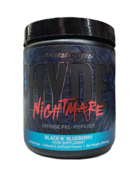 Hyde Nightmare, Black N' Blueberry - 306g | Pro Supps