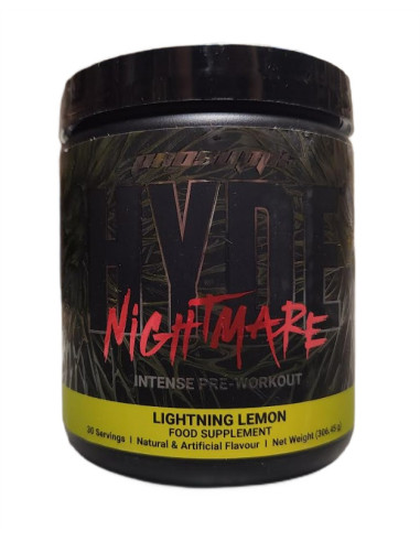 Hyde Nightmare, Lightning Lemon - 306g | Pro Supps
