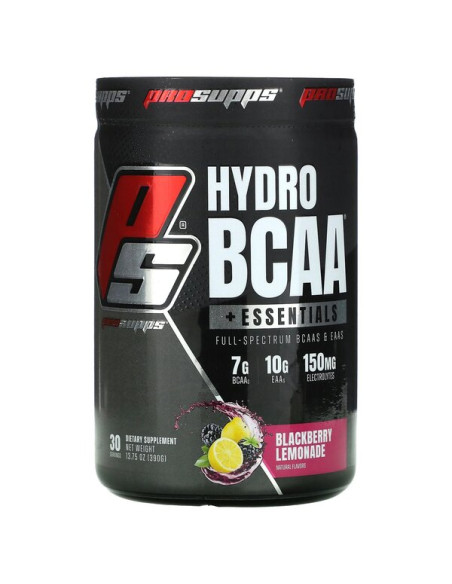 HydroBCAA + Essentials, Blackberry Lemonade - 390g | ProSupps