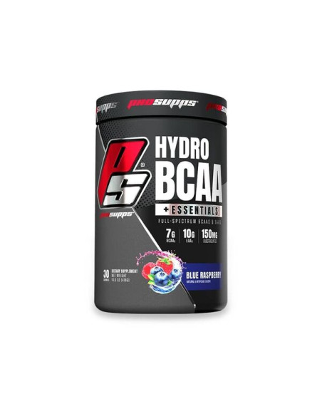 HydroBCAA + Essentials, Blue Raspberry - 414g | Pro Supps