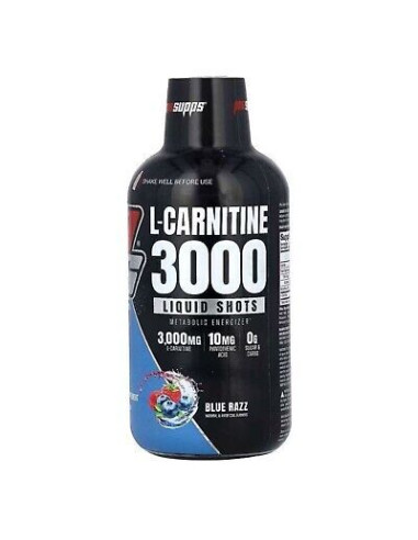 L-Carnitine 3000, Blue Razz - 473 ml. | Pro Supps