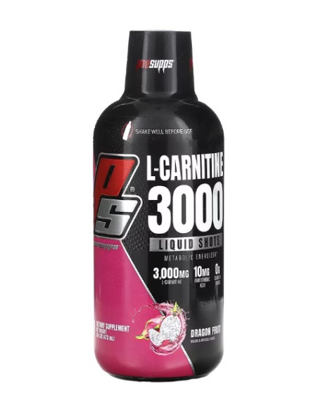 L-Carnitine 3000, Dragon Fruit - 473 ml. | Pro Supps