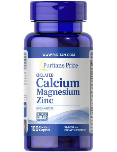 Calcium Magnesium Zinc - 100 caplets |...
