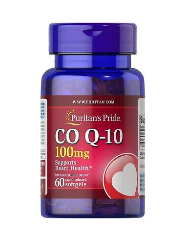CoQ10, 100mg - 60 softgels | Puritan's Pride