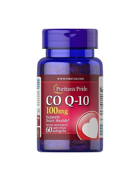CoQ10, 100mg - 60 softgels | Puritan's Pride