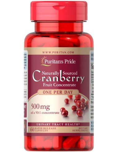 Cranberry, 500mg - 60 caps | Puritan's Pride