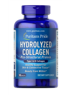 Hydrolyzed Collagen - 180 caplets | Puritan's Pride