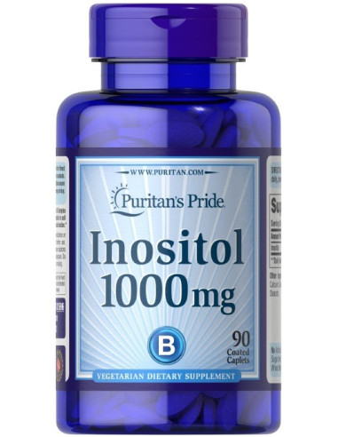 Inositol, 1000mg - 90 caplet | Puritan's Pride