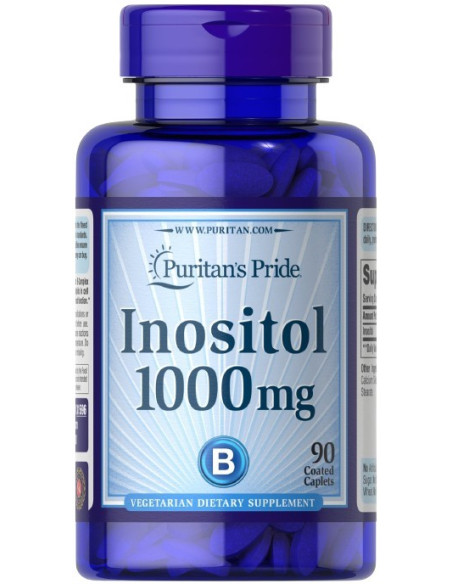 Inositol, 1000mg - 90 caplet | Puritan's Pride