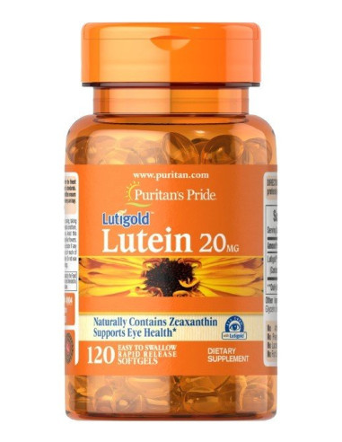 Lutein, 20mg - 120 softgels | Puritan's Pride