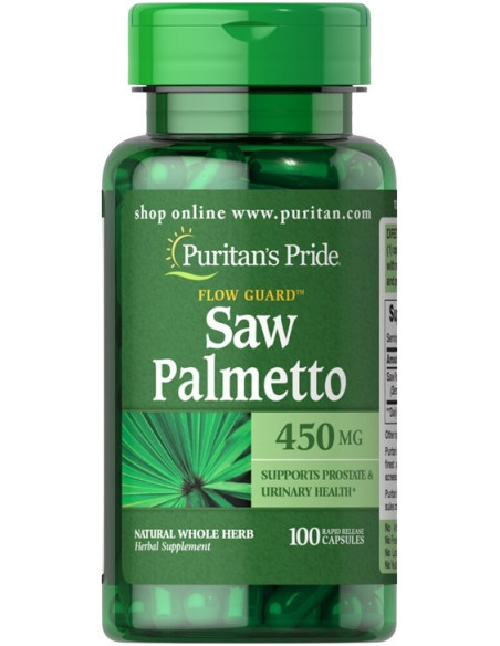 Saw Palmetto, 450mg - 100 caps | Puritan's Pride