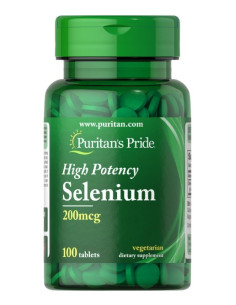 Selenium, 200mcg - 100 tablets | Puritan's Pride