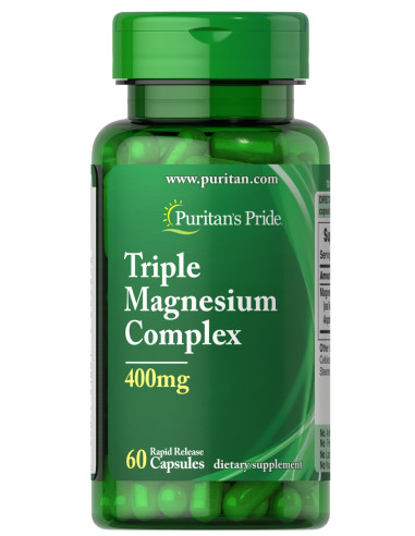 Triple Magnesium Complex, 400 mg - 60 caps |...