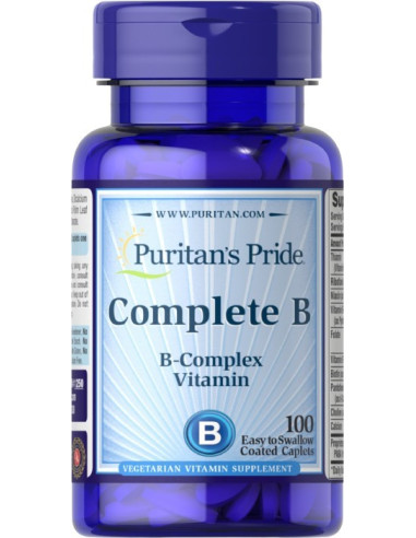 Vitamin B-Complex - 100 caplets | Puritan's Pride
