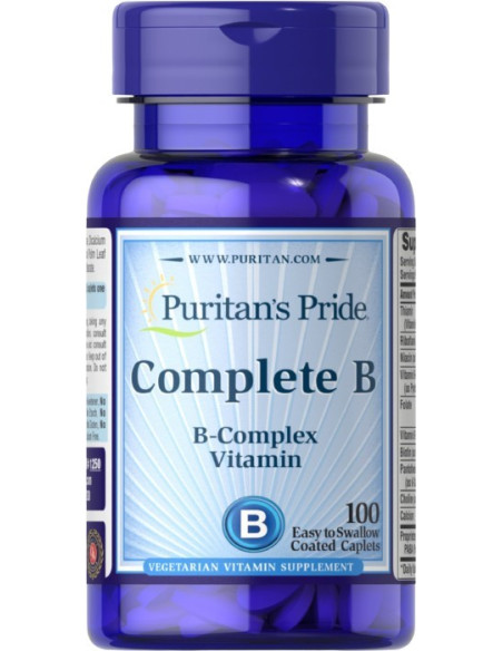 Vitamin B-Complex - 100 caplets | Puritan's Pride