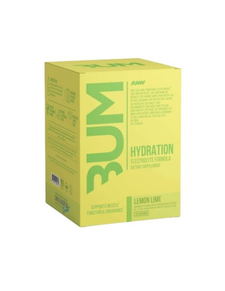 Bum Hydration, Lemon Lime - 20 x 5.8g | Raw Nutrition