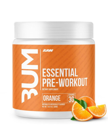CBUM Essential Pre-Workout, Orange - 399g | Raw...