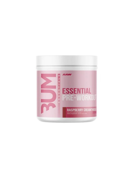 CBUM Essential Pre-Workout, Raspberry Creamthickle - 408g | Raw Nutrition