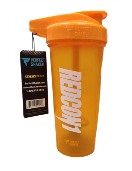 Redcon1 Shaker, Orange/White - 600 ml. | Redcon1