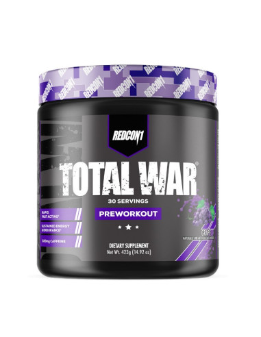 Total War - Preworkout, Grape - 423g | Redcon1