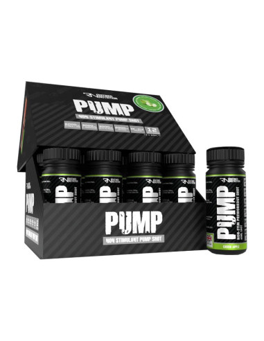 Pump Non-Stim Shot, Green Apple - 12 x 60 ml. |...