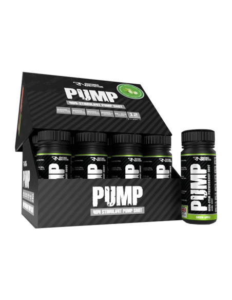 Pump Non-Stim Shot, Green Apple - 12 x 60 ml. | Refined Nutrition