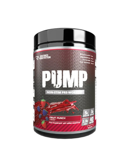 Pump Non-Stim, Fruit Punch - 500g | Refined Nutrition