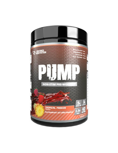 Pump Non-Stim, Tropical Freeze - 500g | Refined Nutrition