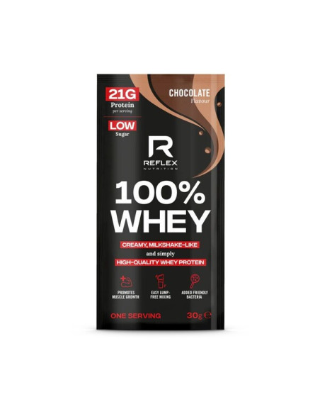 100% Whey, Chocolate - 30g (1 serving) | Reflex Nutrition