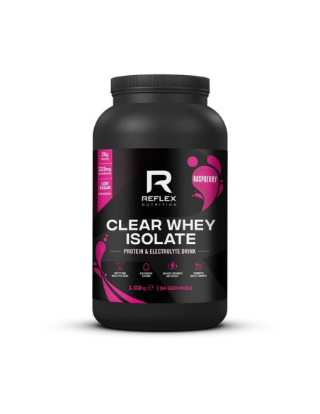 Clear Whey Isolate, Raspberry - 1020g | Reflex Nutrition