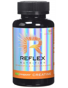 Creapure Creatine, Capsules - 90 caps | Reflex Nutrition