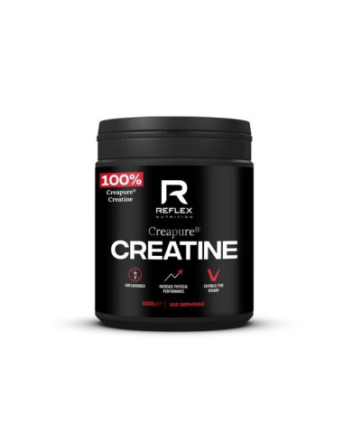 Creapure Creatine, Powder - 500g | Reflex...
