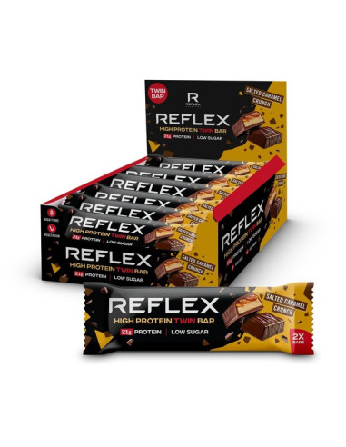 High Protein Twin Bar, Salted Caramel Crunch -...