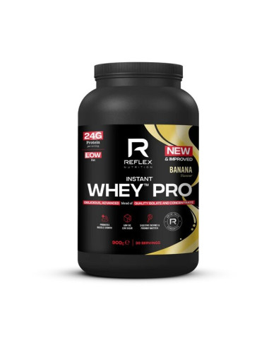 Instant Whey PRO, Banana - 900g | Reflex Nutrition