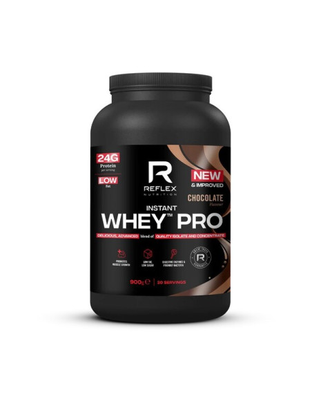 Instant Whey PRO, Chocolate - 900g | Reflex Nutrition