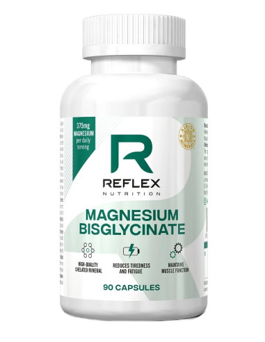 Magnesium Bisglycinate - 90 caps | Reflex...