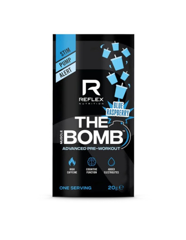 The Muscle Bomb, Blue Raspberry - 20g (1...