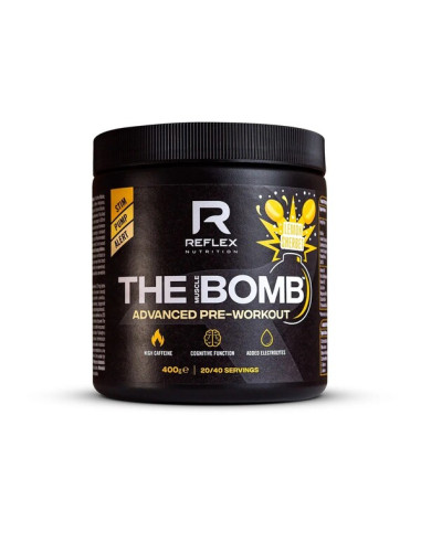 The Muscle Bomb, Lemon Sherbet - 400g | Reflex...