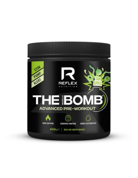 The Muscle Bomb, Sour Apple - 400g | Reflex Nutrition