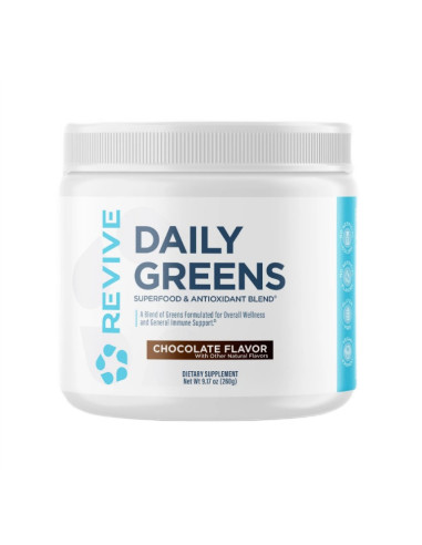 Daily Greens Powder, Chocolate - 600g | Revive