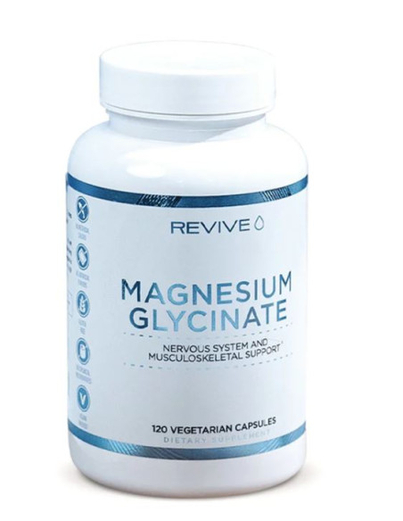 Magnesium Glycinate - 120 vcaps | Revive
